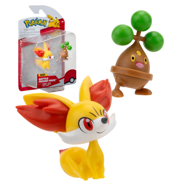 Pokemon set akcijskih figura 2pk Fennekin & Bonsly