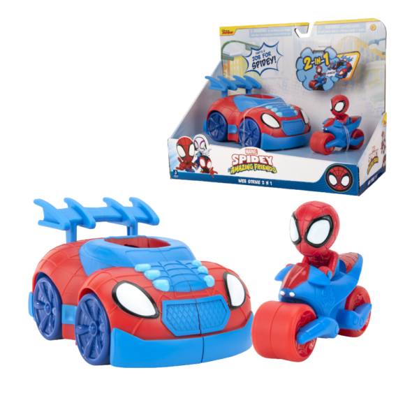 Spidey dječje igračke 2u1 Spidey vozilo deluxe