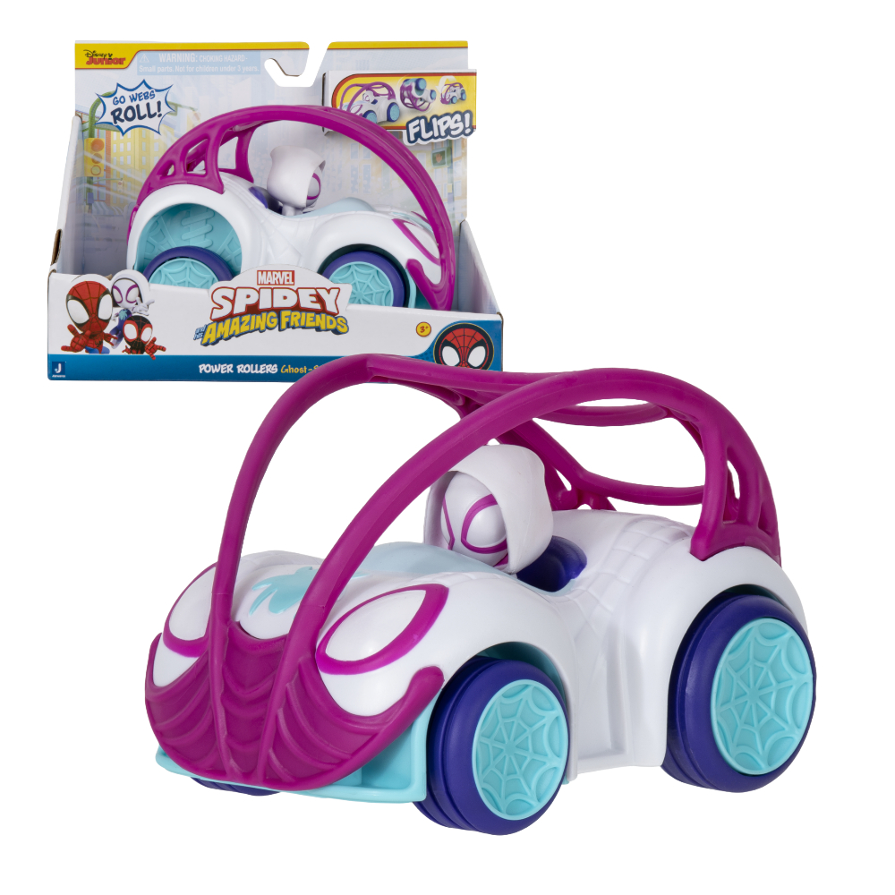 Spidey igračke Power rollers Ghost Spider vozilo