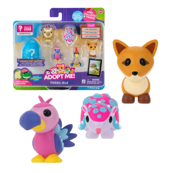 Adopt Me igračke Otok fosila set s figuricama 6pk