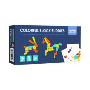 Mideer Block Buddies Montessori edukativna slagalica