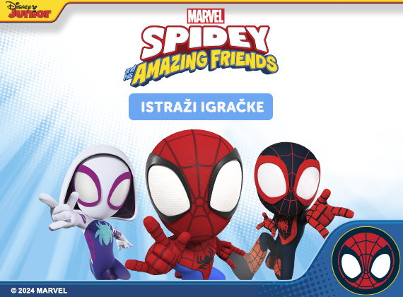 Spidey and his amazing friends mobile banner