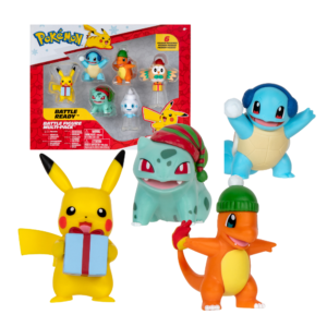 Pokemon set figurica Battle Figure Bulbasaur, Charmander 6pk