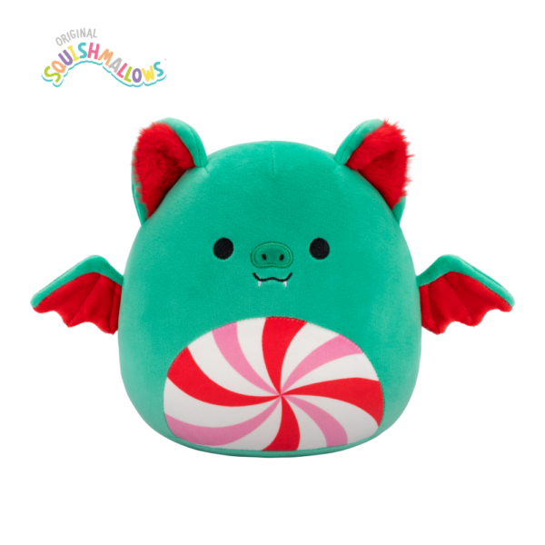 Squishmallows blagdanske plišane igračke šišmiš Ricardo