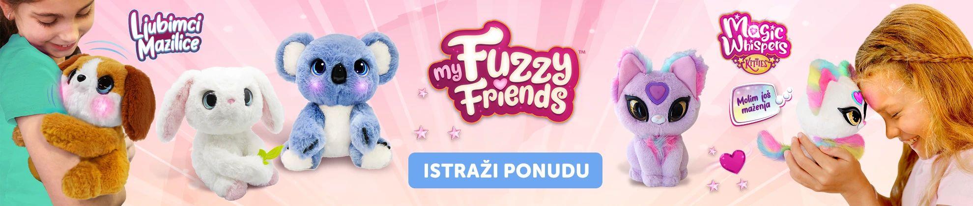 My Fuzzy Friends desktop banner