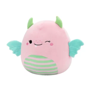 Squishmallows plišane igračke roza čudovište Lilia 20cm