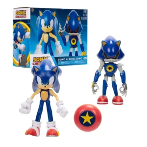 Set figurica Modern i Metal Sonic s dodacima za igru, visina figure oko 10 cm